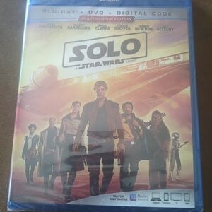 Star Wars Solo Blu-ray DVD Digital Code - Yellow, Orange, Black